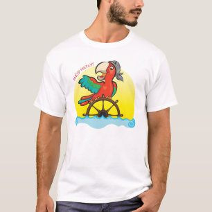 Lenny der Piraten-Papagei T-Shirt