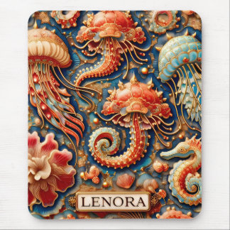 LENORA ~ RED BLUME ~ Mousepad