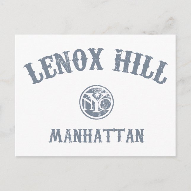 Lenox Hill Postkarte (Vorderseite)
