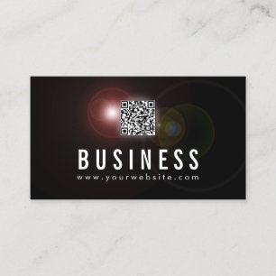 Lens Flare Apps Developer Business Card Visitenkarte