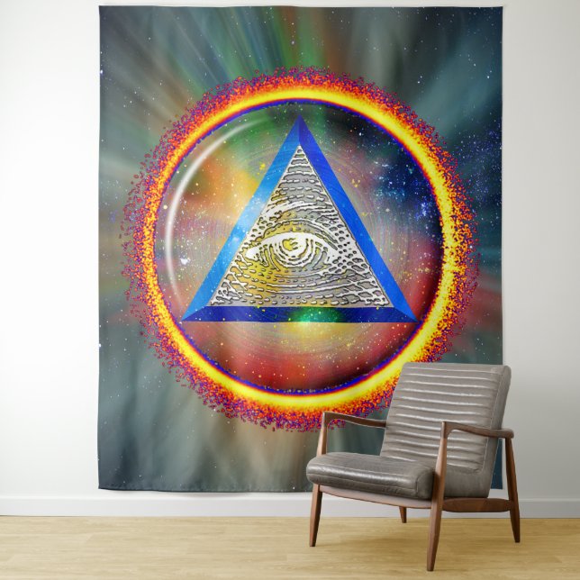 Lens Of Providence Wandteppich (Beispiel)