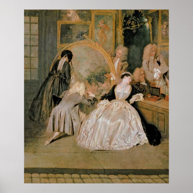 L'Enseie de Gersaint, 1720 Poster (Vorne)