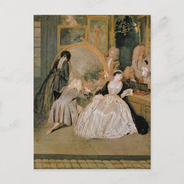 L'Enseie de Gersaint, 1720 Postkarte (Vorderseite)