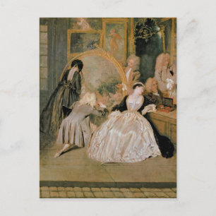 L'Enseie de Gersaint, 1720 Postkarte
