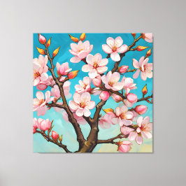 Lente Bloesemontwaking Leinwanddruck