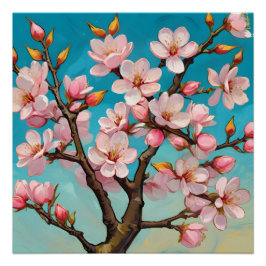 Lente Bloesemontwaking Poster