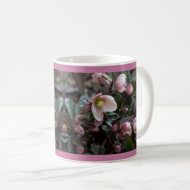 Lenten-Rose Kaffeetasse (VorderseiteRechts)