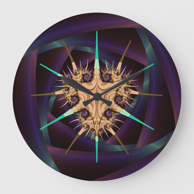 Lenti Bug Große Wanduhr (Vorderseite)