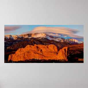 Lenticular Cloud Poster