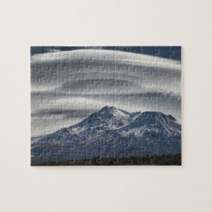LENTIKULARES OBEN GENANNTES BERG SHASTA PUZZLE