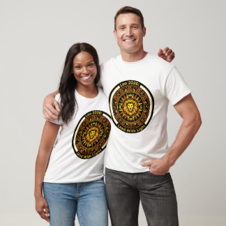 Leo 2026 Zodiac Mandala | Löwe Feuerzeichen Astrol T-Shirt