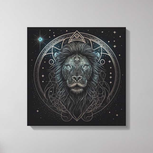 Leo - 23. Juli-August 22 Canvas Print Leinwanddruck (Vorderseite)