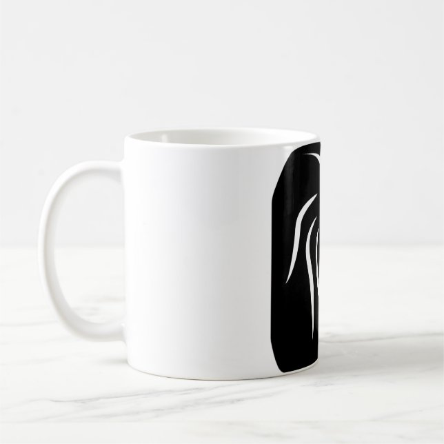 Leo Astrologisches Symbol Zeichen 8 Kaffeetasse (Links)