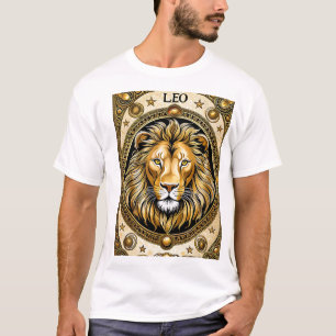 Leo astrology Zodiak-Zeichen T-Shirt