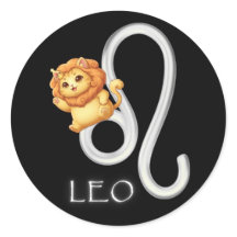Leo-Aufkleber