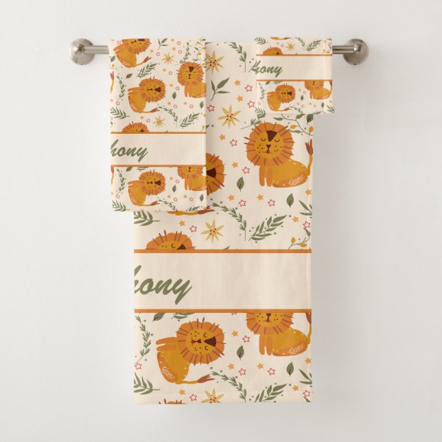 Leo Baby | Luxuriöse Handtücher für Ihre kleine Lö (Insitu)