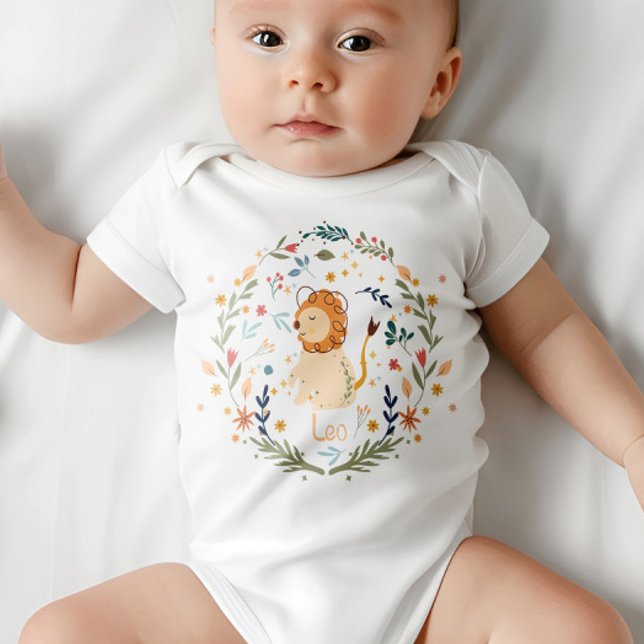 Leo Baby Outfit - Little Lion Zodiac Sign Strampler (Von Creator hochgeladen)