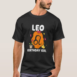 Leo Birthday Girl T-Shirt
