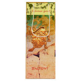 Leo Birthday Wine Gift Bag Geschenktüte Für Weinflaschen