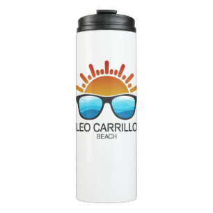 Leo Carrillo Beach California Sonnenbrillen Thermosbecher