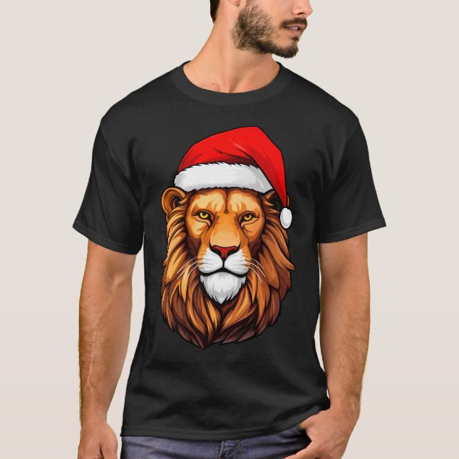 Leo Christmas T-Shirt (Vorderseite)