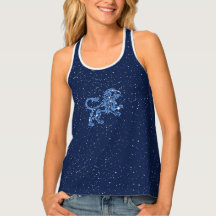 Leo Constellation and Zodiac Sign with Stars