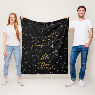 Leo Constellation Fleecedecke