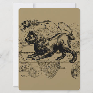 Leo Constellation Hevelius 1690 Juli 23 - August 2