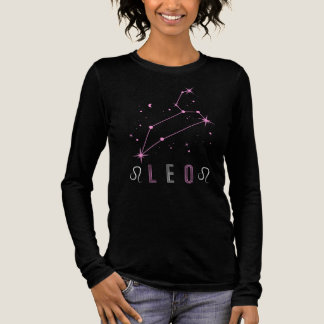 Leo Constellation in rosa Tri-Blend Shirt