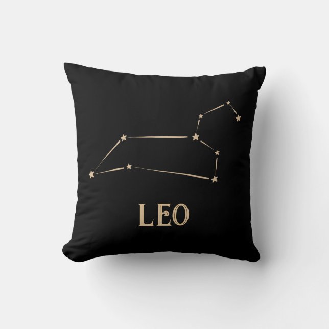 Leo Constellation Kissen (Vorderseite)
