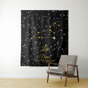 Leo Constellation Wandteppich