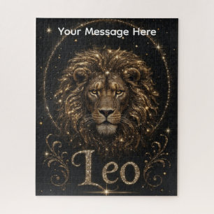 Leo: Der goldene Löwe des Zodiak Puzzle