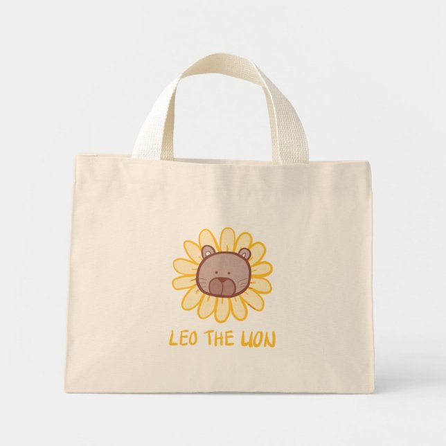 Leo der Löwe Tragetasche (Vorne)
