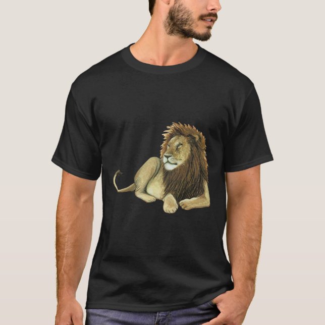 Leo der Löwenzodiakastrologie Sternzeichen Geburts T-Shirt (Vorderseite)