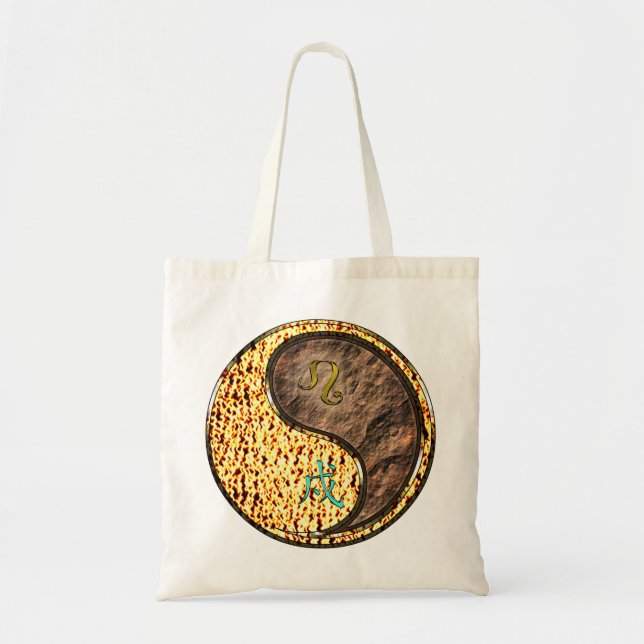 Leo & Earth Dog Tragetasche (Vorne)