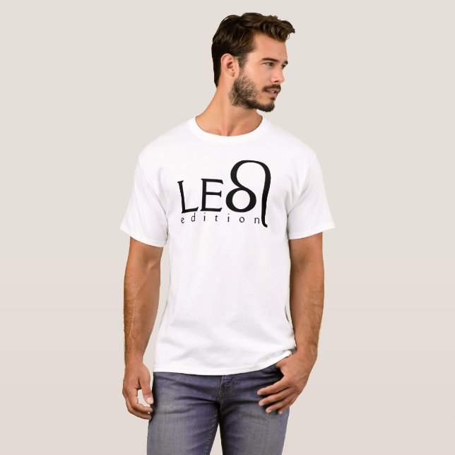 Leo Edition mit Symbol T - Shirt (Vorne ganz)