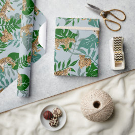 Leo Exotic Dschungel Geschenkpapier