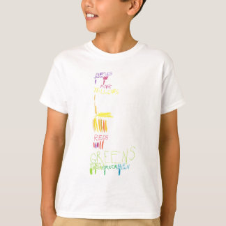 Leo-Farbdiagramm T-Shirt
