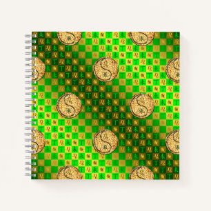 Leo & Feuer Ziege Notizbuch