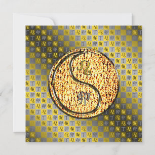 Leo & Fire Rabbit Karte