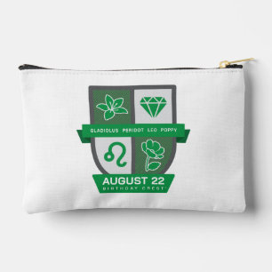 Leo-Geburtstags-Emblem™ für 1.-22. August Zubehörtasche