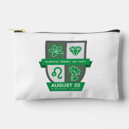 Leo-Geburtstags-Emblem™ für 1.-22. August Zubehörtasche