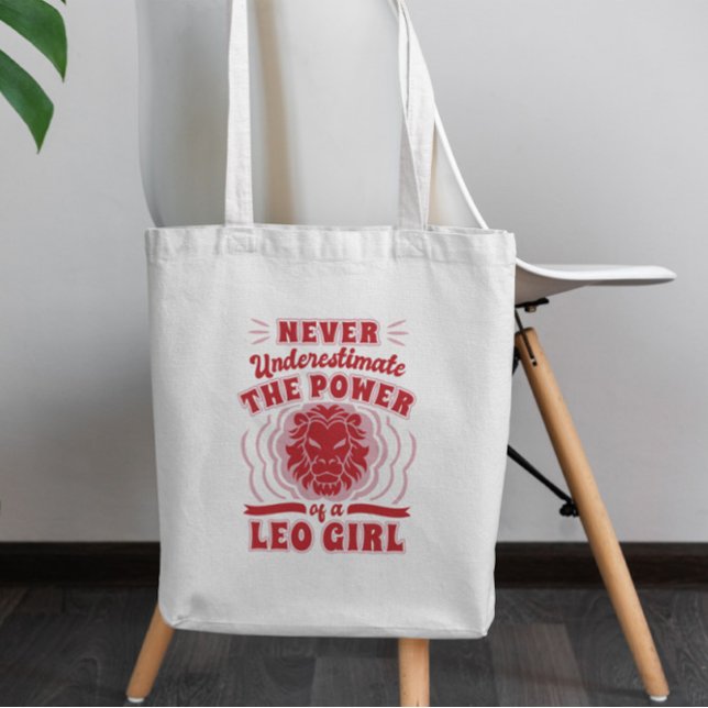 Leo Girl Quote Tragetasche (Von Creator hochgeladen)