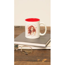 Leo Girl Zodiac Astrologie Geschenk für sie Zweifarbige Tasse