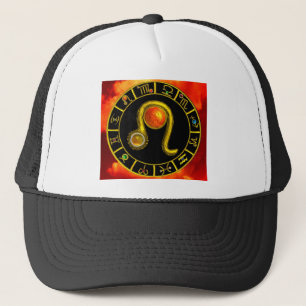 LEO, Golden, Zodoac Birthday Jewel Truckerkappe