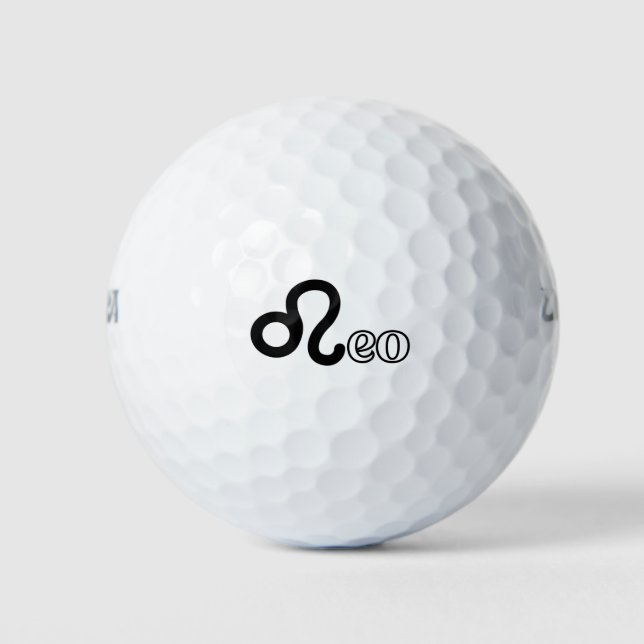 Leo Golfball (Vorderseite)