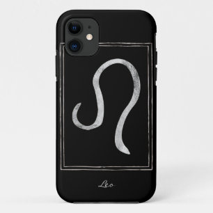 Leo Hammersilber Astrologie zodiac Geburtstagsstar Case-Mate iPhone Hülle