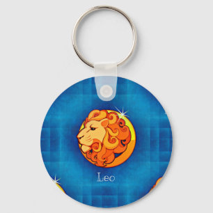 leo horoscope schlüsselanhänger