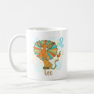 Leo Horoscope Zodiac Sign Jul 23 - 23. August Gebu Kaffeetasse