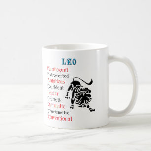Leo Horoscope Zodiac Sign Kaffeetasse
